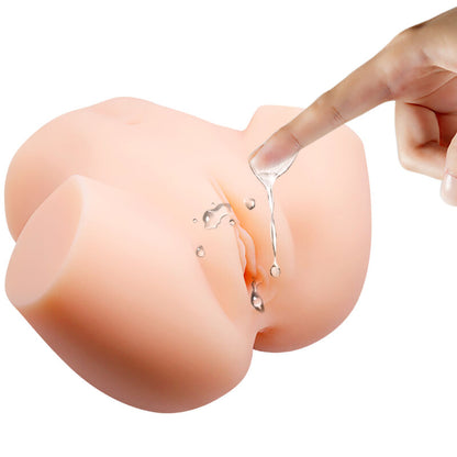 Crazy Bull Realistic Vagina And Anus Double Vibration | Niks.fi verkkokauppa