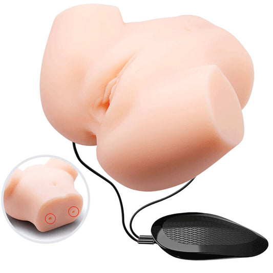 Crazy Bull Realistic Vagina And Anus Double Vibration | Niks.fi verkkokauppa