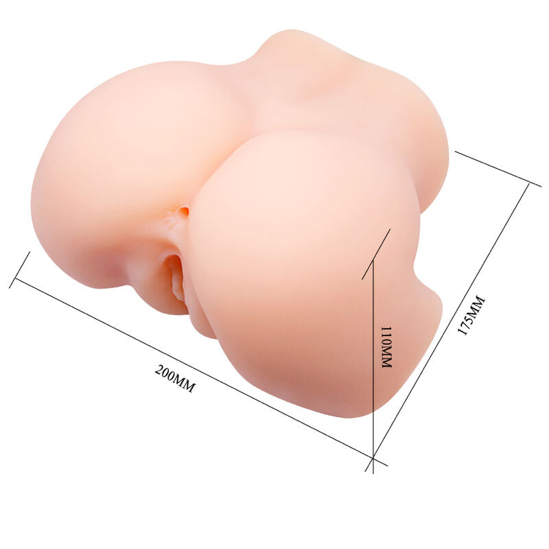 Crazy Bull Realistic Vagina And Anus Double Vibration | Niks.fi verkkokauppa