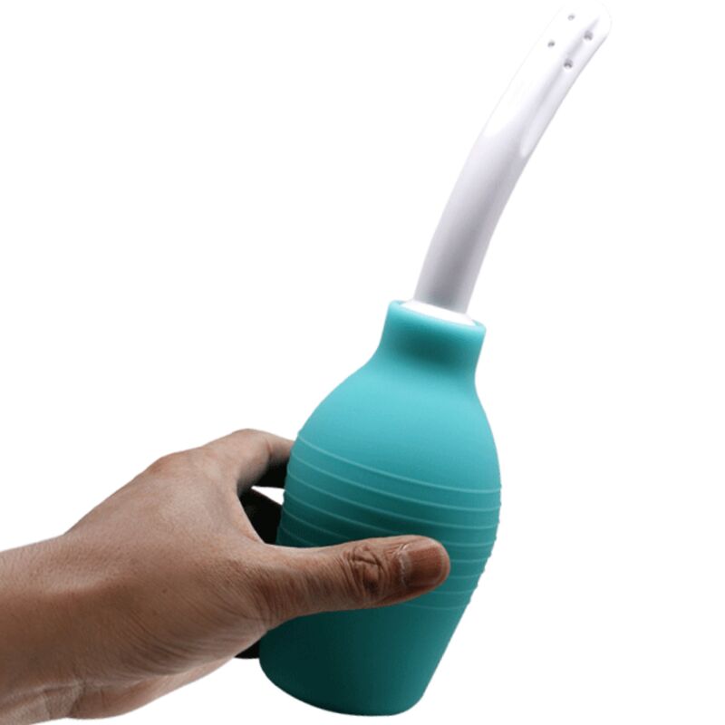 Mr Play Anal Pear Blue Rubber Shower | Niks.fi verkkokauppa