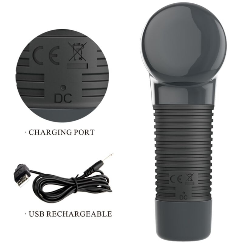 Pretty Love Rechargeable Massager 7 Functions 5 Speeds | Niks.fi verkkokauppa
