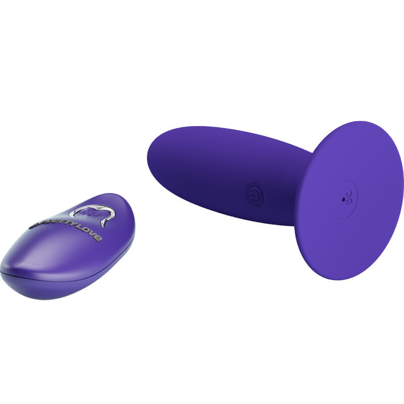 Pretty Love Youth Plug Anal Vibrator Remote Control Violet | Niks.fi verkkokauppa