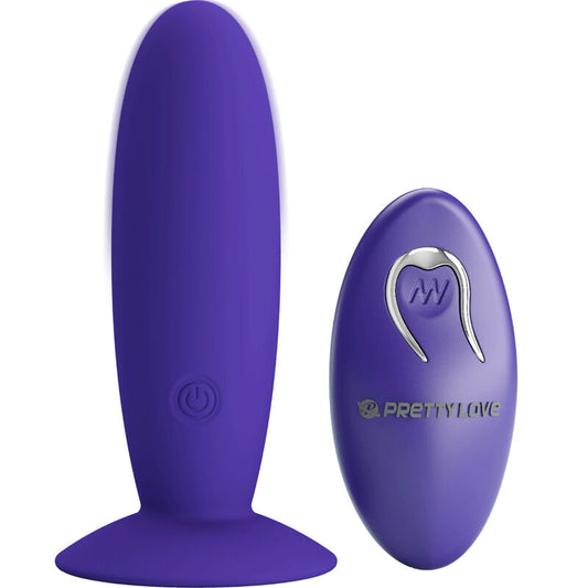 Pretty Love Youth Plug Anal Vibrator Remote Control Violet | Niks.fi verkkokauppa