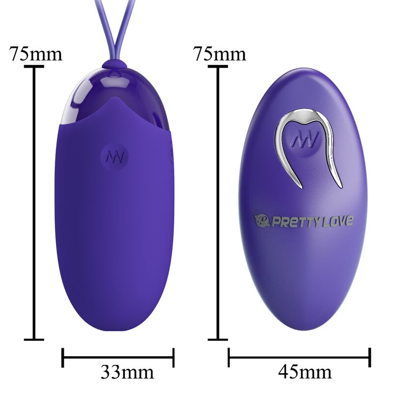 Pretty Love Berger Youth Violating Egg Remote Control Violet | Niks.fi verkkokauppa