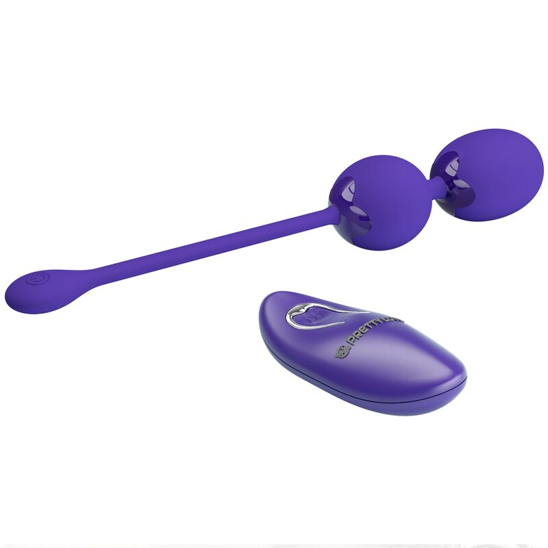 Pretty Love Willie Youth Remote Control Balls & Violet Vibration | Niks.fi verkkokauppa