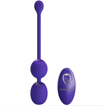 Pretty Love Willie Youth Remote Control Balls & Violet Vibration | Niks.fi verkkokauppa