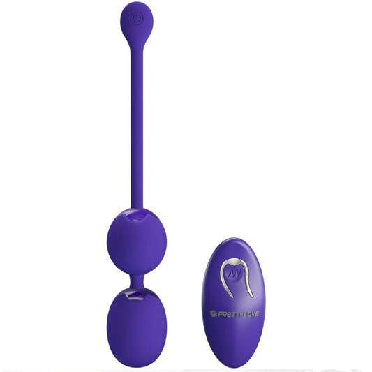 Pretty Love Willie Youth Remote Control Balls & Violet Vibration | Niks.fi verkkokauppa