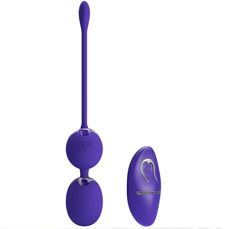 Pretty Love Willie Youth Remote Control Balls & Violet Vibration | Niks.fi verkkokauppa