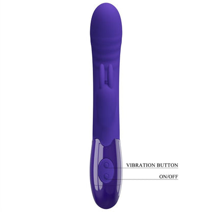 Pretty Love Cerberus Youth Violet Rabbit Vibrator | Niks.fi verkkokauppa