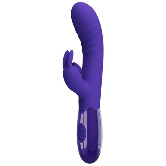 Pretty Love Cerberus Youth Violet Rabbit Vibrator | Niks.fi verkkokauppa