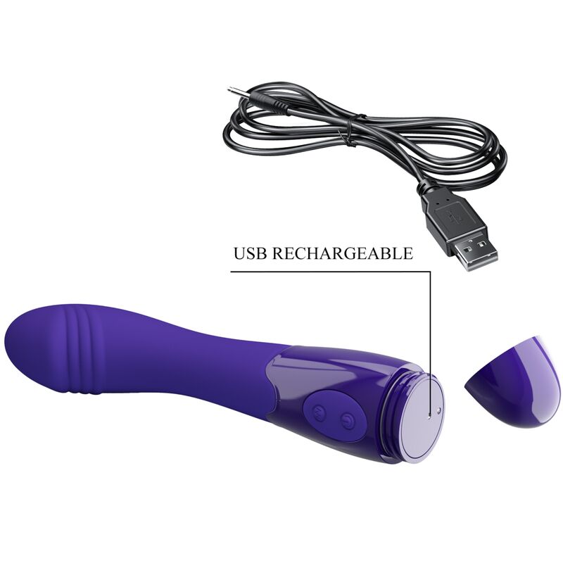 Pretty Love Elemental Youth Violet Vibrator Dildo | Niks.fi verkkokauppa