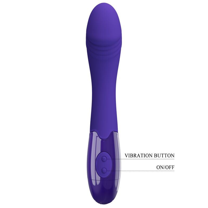 Pretty Love Elemental Youth Violet Vibrator Dildo | Niks.fi verkkokauppa