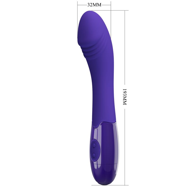 Pretty Love Elemental Youth Violet Vibrator Dildo | Niks.fi verkkokauppa