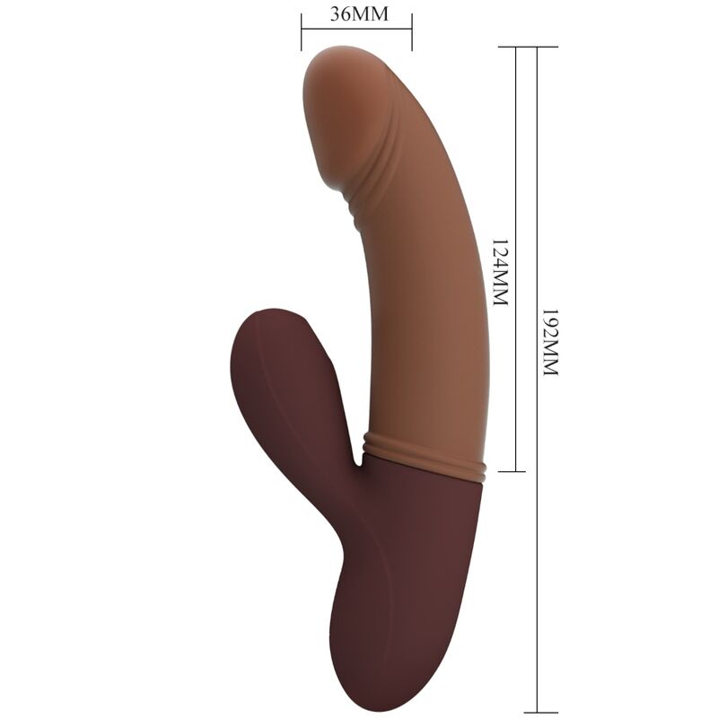 Pretty Love Kane G-Spot Vibrator & Sucker | Niks.fi verkkokauppa