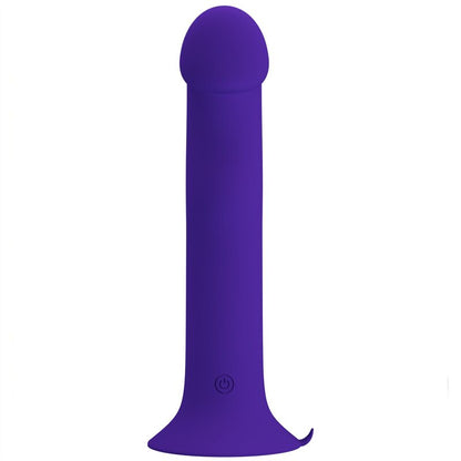 Pretty Love Murray Youth Vibrating Dildo & Rechargeable Violet | Niks.fi verkkokauppa