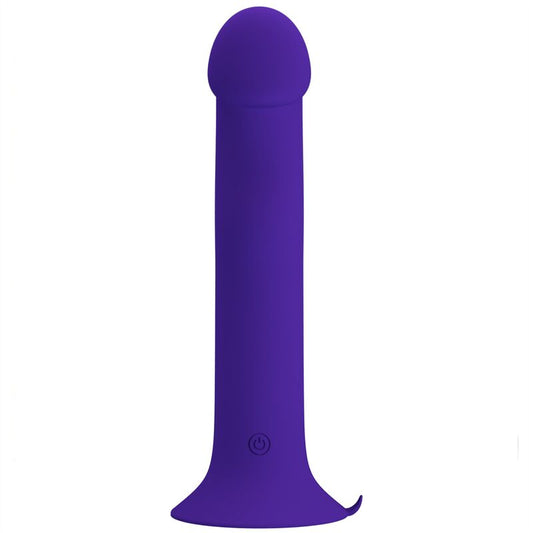 Pretty Love Murray Youth Vibrating Dildo & Rechargeable Violet | Niks.fi verkkokauppa