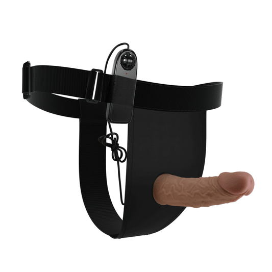 Pretty Love Harness Briefs With Vibration Dildo Included | Niks.fi verkkokauppa