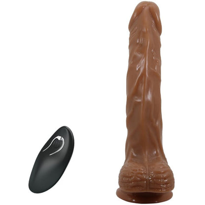 Baile Bodach Realistic Vibrator With Remote Control Suction Cup | Niks.fi verkkokauppa