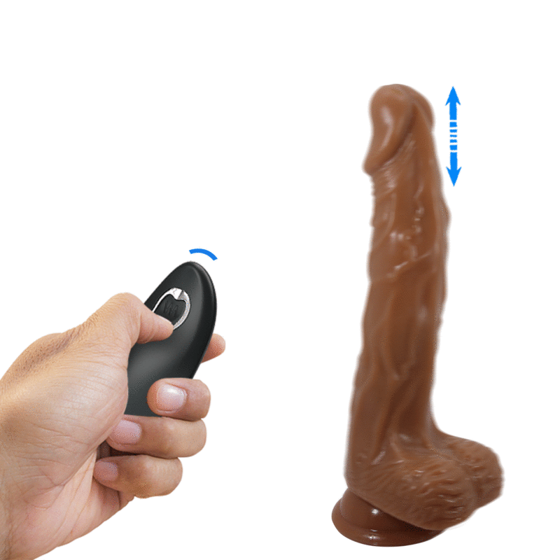 Baile Bodach Realistic Vibrator With Remote Control Suction Cup | Niks.fi verkkokauppa