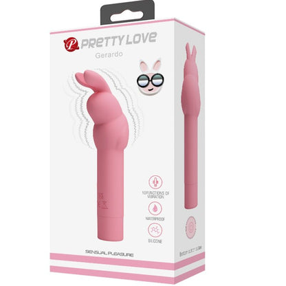 Pretty Love Pink Bunny Vibrator | Niks.fi verkkokauppa