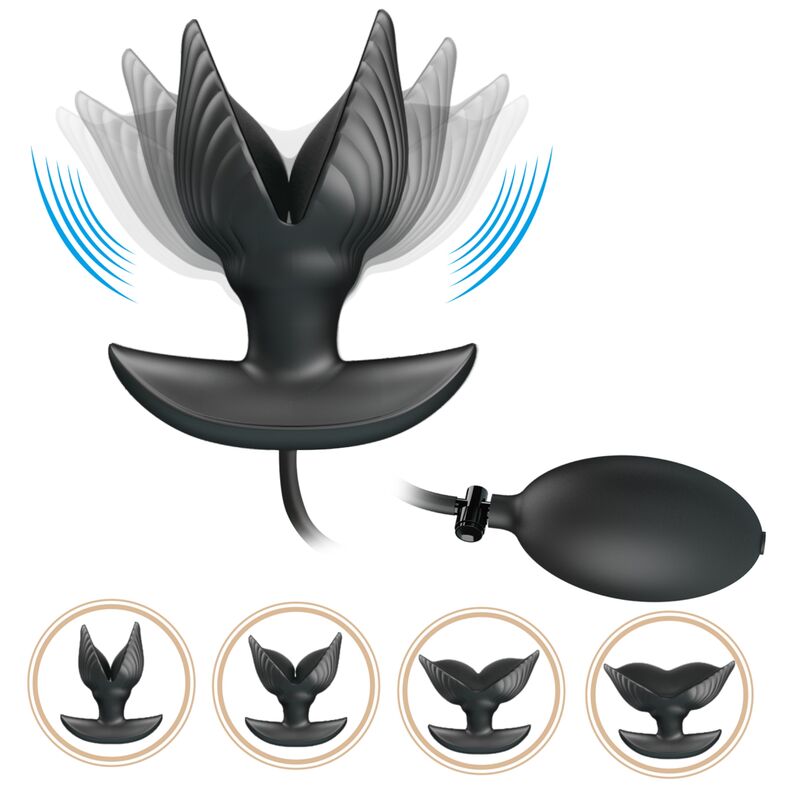 Pretty Love Inflatable & Rechargeable Anal Plug | Niks.fi verkkokauppa