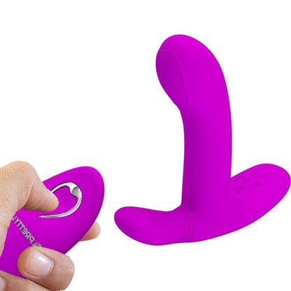 Pretty Love Geri Clitoris Massager Pink Remote Control | Niks.fi verkkokauppa