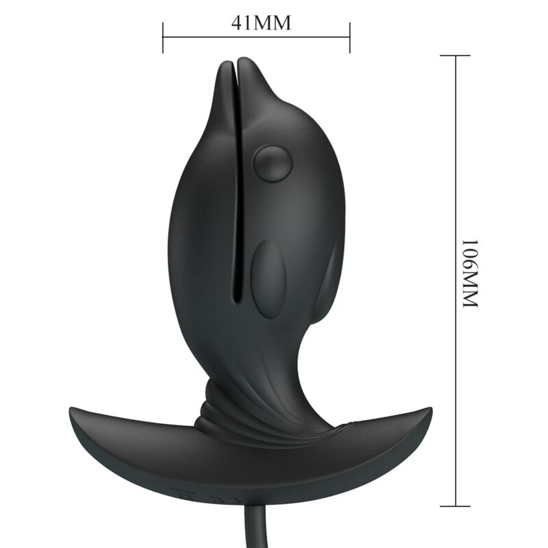 Pretty Love Inflatable & Rechargeable Delfin Anal Plug | Niks.fi verkkokauppa
