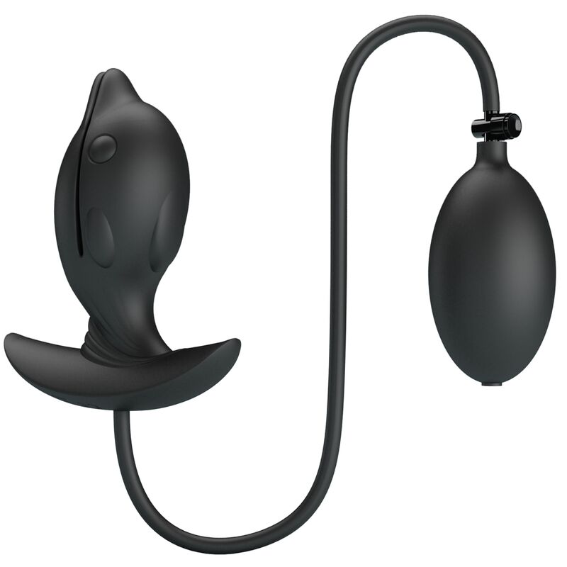 Pretty Love Inflatable & Rechargeable Delfin Anal Plug | Niks.fi verkkokauppa