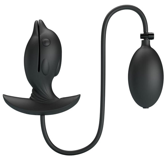 Pretty Love Inflatable & Rechargeable Delfin Anal Plug | Niks.fi verkkokauppa