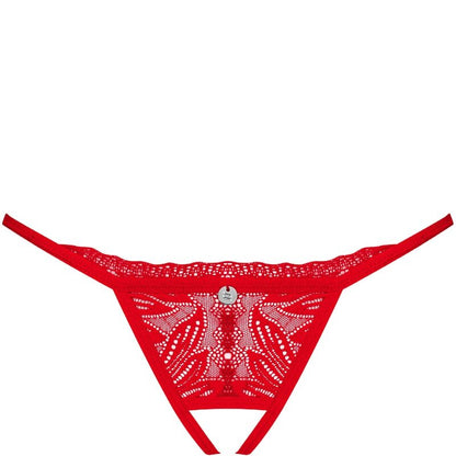 Obsessive Chilisa Thong Crotchless Xs/S | Niks.fi verkkokauppa