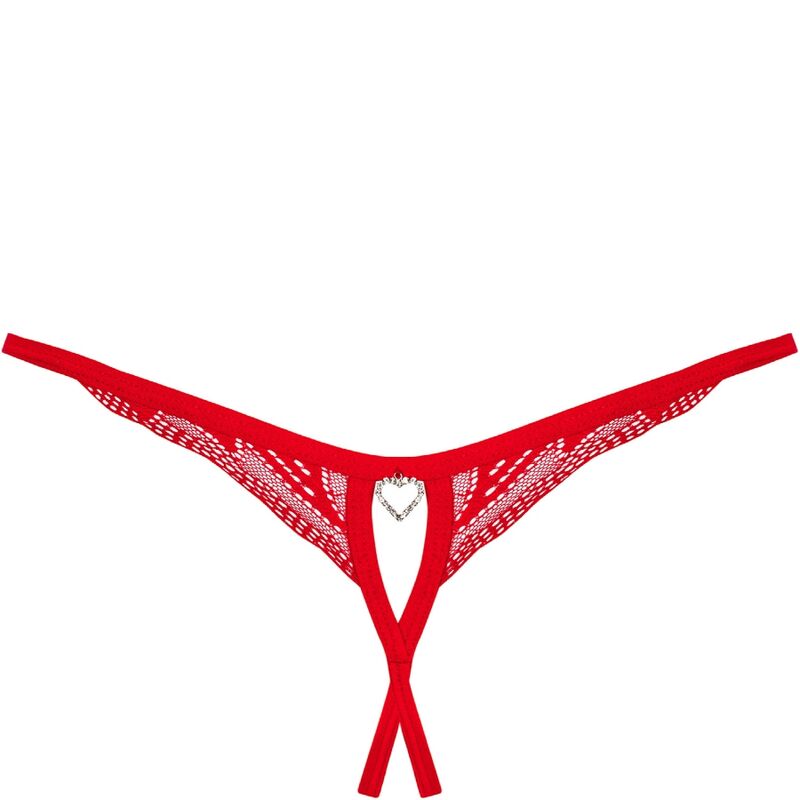 Obsessive Chilisa Thong Crotchless Xs/S | Niks.fi verkkokauppa