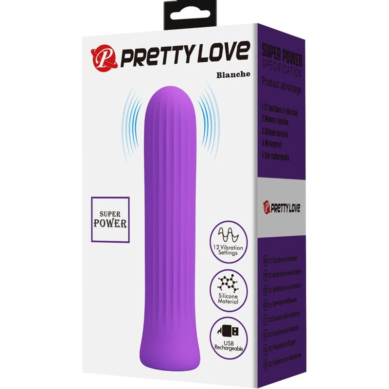 Pretty Loveblanche Lilac Stimulator Vibrator | Niks.fi verkkokauppa