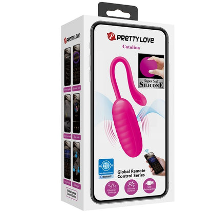 Pretty Love Catalina Pink Rechargeable Vibrating Egg | Niks.fi verkkokauppa