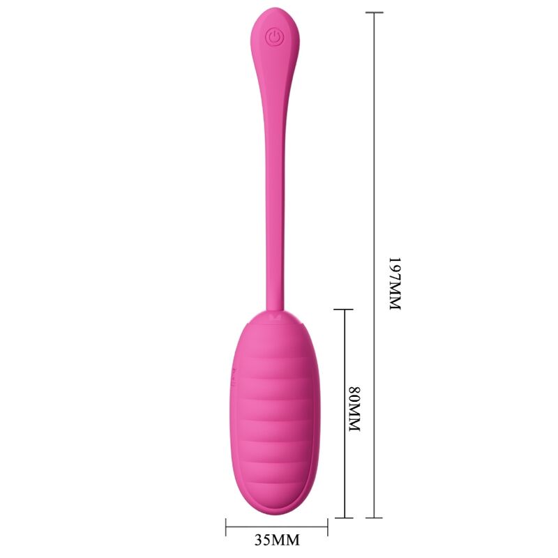 Pretty Love Catalina Pink Rechargeable Vibrating Egg | Niks.fi verkkokauppa