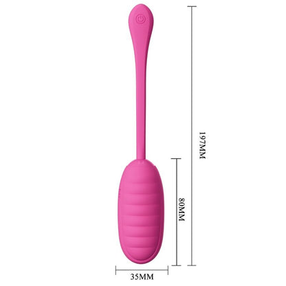 Pretty Love Catalina Pink Rechargeable Vibrating Egg | Niks.fi verkkokauppa