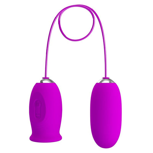Pretty Love Daisy Dual Egg Rechargeable Vibrator Purple | Niks.fi verkkokauppa
