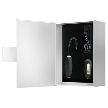 Pretty Love Doreen Luxury Rechargeable Vibrating Egg Black | Niks.fi verkkokauppa