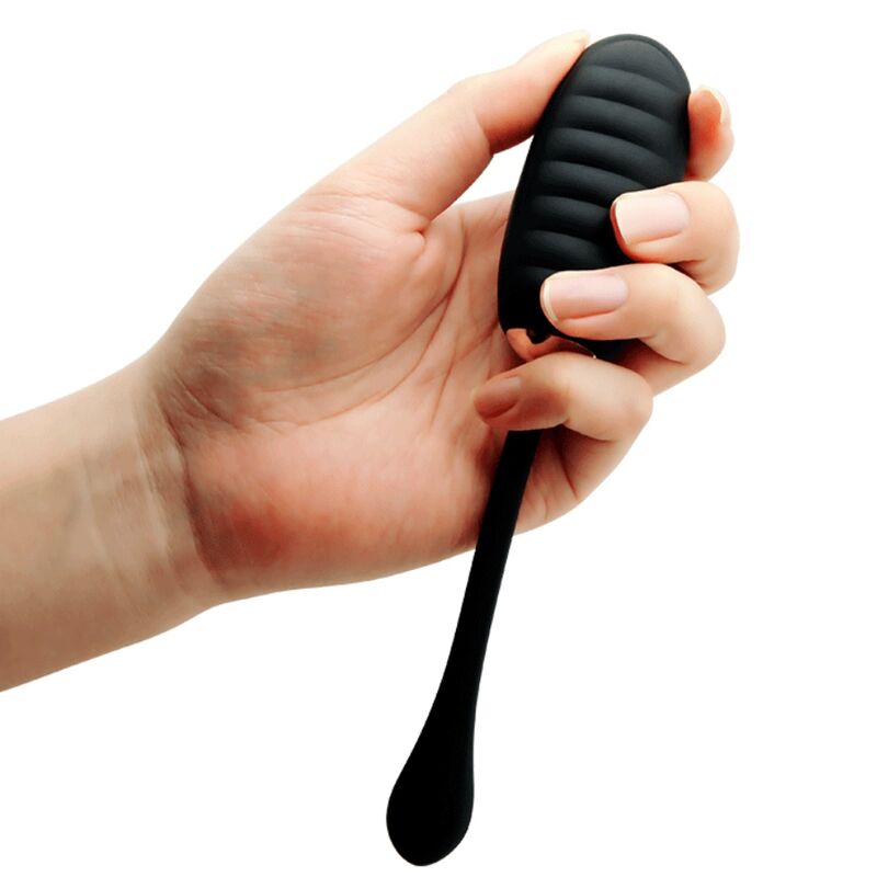 Pretty Love Doreen Luxury Rechargeable Vibrating Egg Black | Niks.fi verkkokauppa
