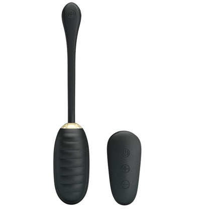 Pretty Love Doreen Luxury Rechargeable Vibrating Egg Black | Niks.fi verkkokauppa