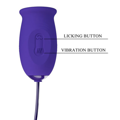 Pretty Love Daisy Youth Violet Rechargeable Vibrator Stimulator | Niks.fi verkkokauppa