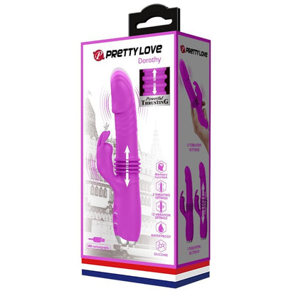 Pretty Lovedorothy Purple Rechargeable Rabbit Vibrator | Niks.fi verkkokauppa