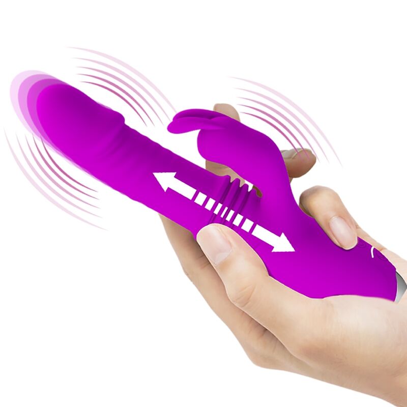 Pretty Lovedorothy Purple Rechargeable Rabbit Vibrator | Niks.fi verkkokauppa