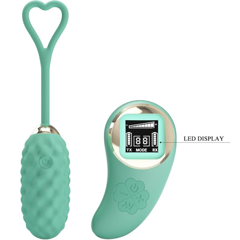 Pretty Love Vivian Green Remote Control Vibrating Egg | Niks.fi verkkokauppa