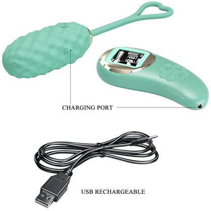 Pretty Love Vivian Green Remote Control Vibrating Egg | Niks.fi verkkokauppa