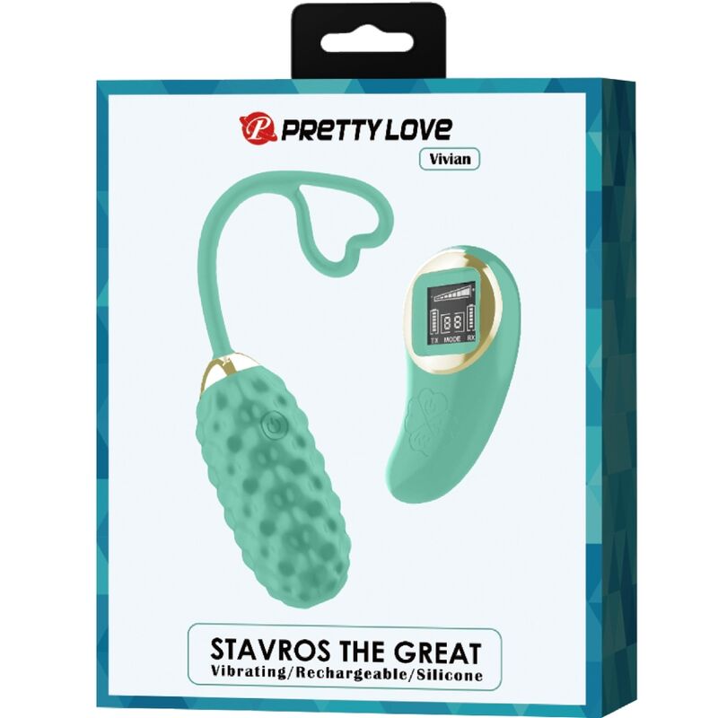 Pretty Love Vivian Green Remote Control Vibrating Egg | Niks.fi verkkokauppa