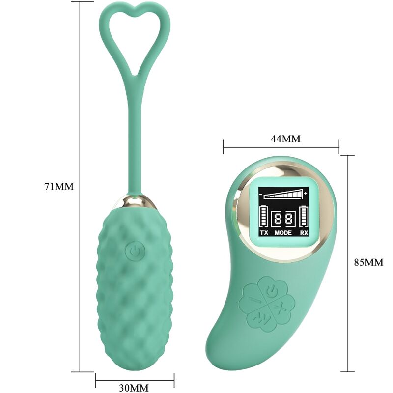 Pretty Love Vivian Green Remote Control Vibrating Egg | Niks.fi verkkokauppa
