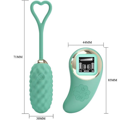 Pretty Love Vivian Green Remote Control Vibrating Egg | Niks.fi verkkokauppa