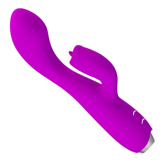 Pretty Lovegloria Rechargeable Rabbit Vibrator-Waterproof Purple | Niks.fi verkkokauppa