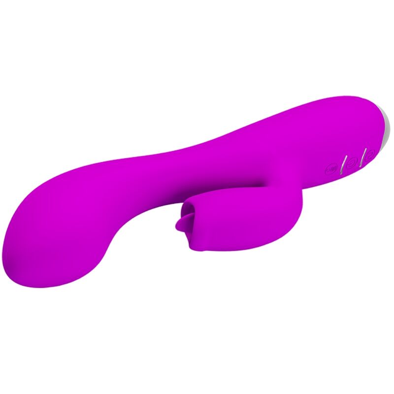 Pretty Lovegloria Rechargeable Rabbit Vibrator-Waterproof Purple | Niks.fi verkkokauppa