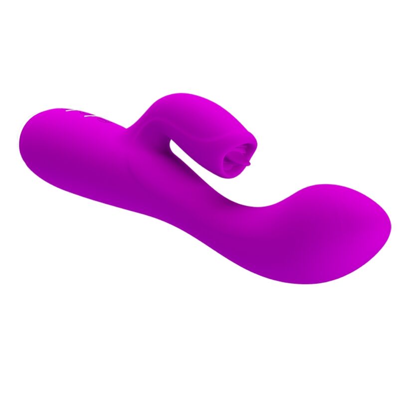 Pretty Lovegloria Rechargeable Rabbit Vibrator-Waterproof Purple | Niks.fi verkkokauppa